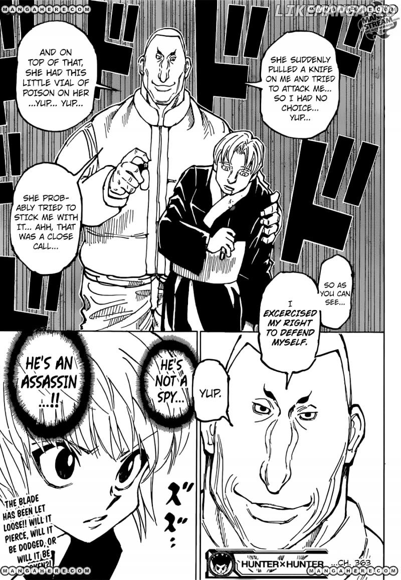Hunter x Hunter, Chapter 363 image 18